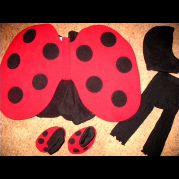 Children’s Place Fleece Ladybug Costume Lot.6 mos. - Picture 3 of 3